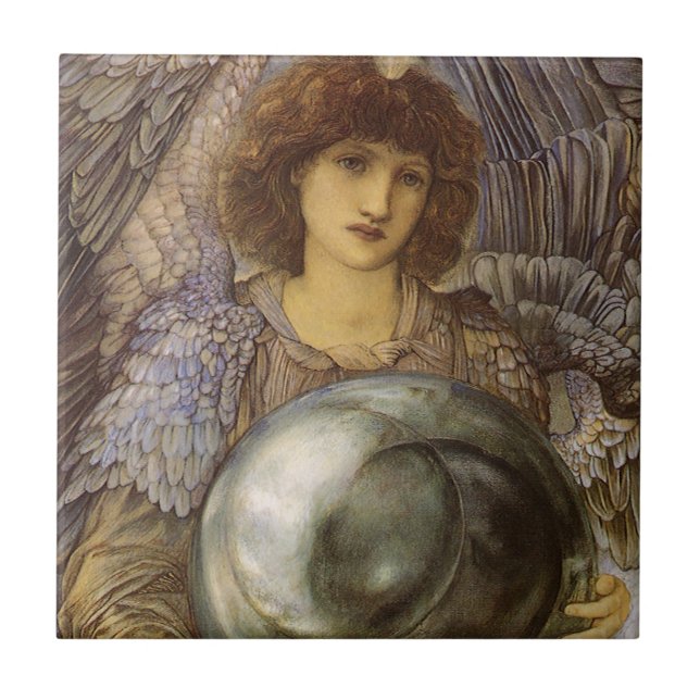 Carreau Jours de la Création, Premier Jour par Burne Jones (Devant)