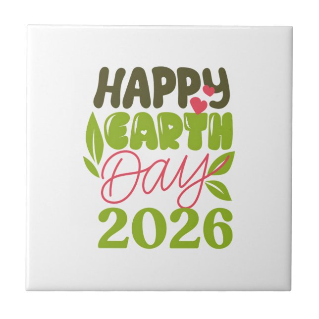 Carreau Joyeuse Journée de la Terre 2026 (Devant)