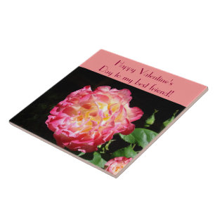 Carreau Joyeuse Saint-Valentin à ma meilleure amie Tiles R