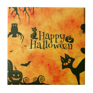 Carreau joyeux alloween