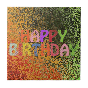 Carreau Joyeux anniversaire