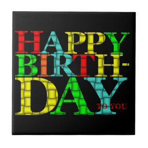 Carreau Joyeux anniversaire