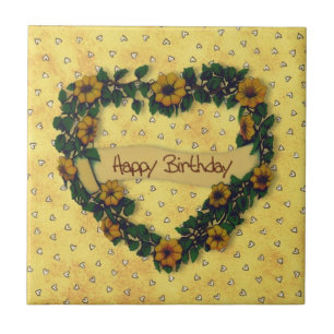 Carreau Joyeux Anniversaire Carrelage de couronne