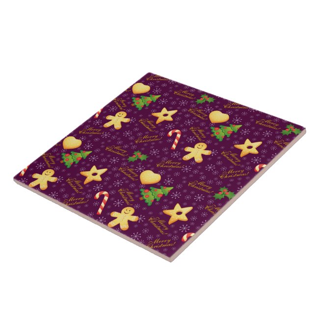 Carreau Joyeux Carrelage de Noël (Côté)