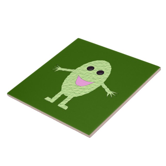 Carreau Joyeux Carrelage de raisin vert (Côté)