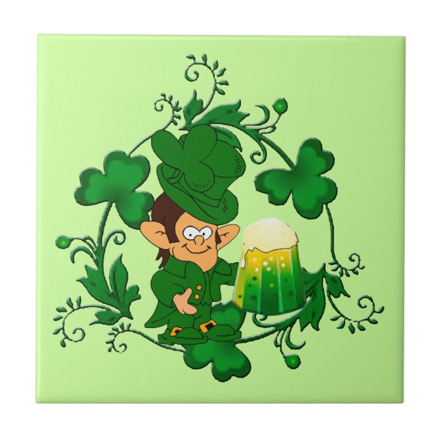 Carreau Joyeux Carrelage Leprechaun (Devant)