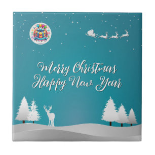 Carreau Joyeux et heureux