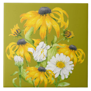 Carreau Joyeux été sur un carrelage en céramique