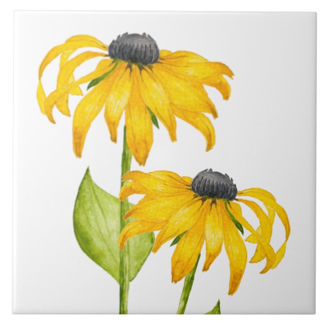 Carreau Joyeux été sur un carrelage en céramique (Devant)