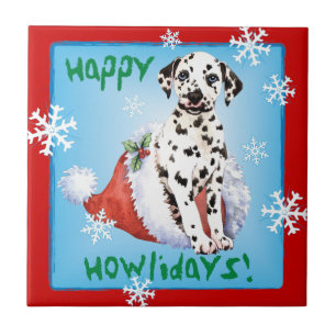 Carreau Joyeux Howlidays Dalmatien