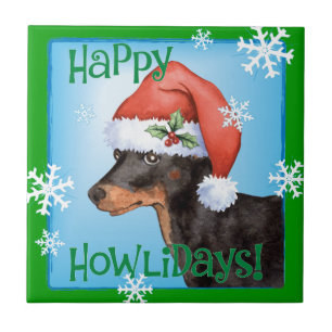 Carreau Joyeux Howlidays Toy Manchester Terrier