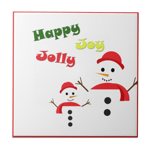 Carreau Joyeux Jolly Joy (Devant)