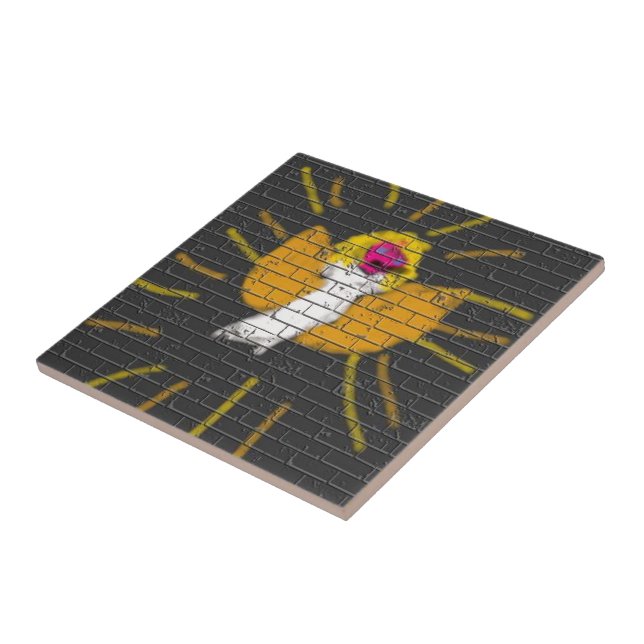 Carreau Joyeux Noël Sun Moon Angel, Art by Kids :) (Côté)