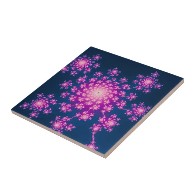 Carreau Joyeux Nouvel An Fractal (Côté)