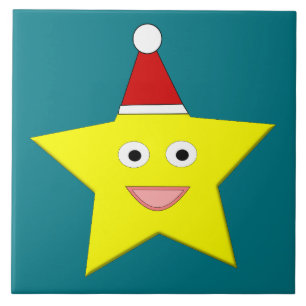 Carreau Joyeux Petit Carrelage d'Étoile de Noël