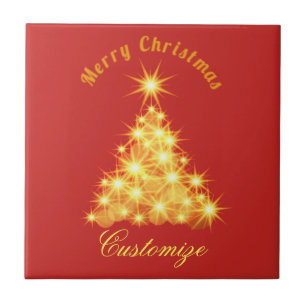 Carreau Joyeux sapin d'or Thunder_Cove