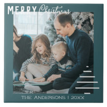 Joyeux sapin vert de Noël minimaliste