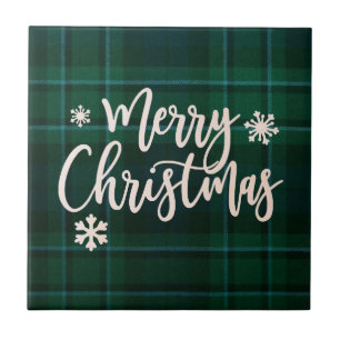 Carreau Joyeux tuile céramique de Noël