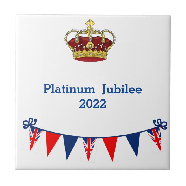 Carreau Jubilé de platine 2022 (Devant)