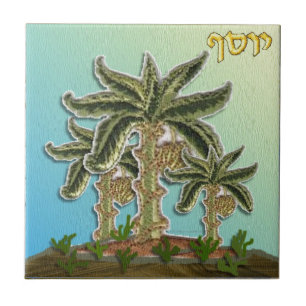 Carreau Judaica 12 Tribus Israël Joseph