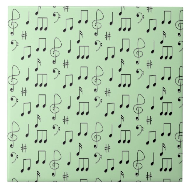 Carreau Juste noté vert (Devant)