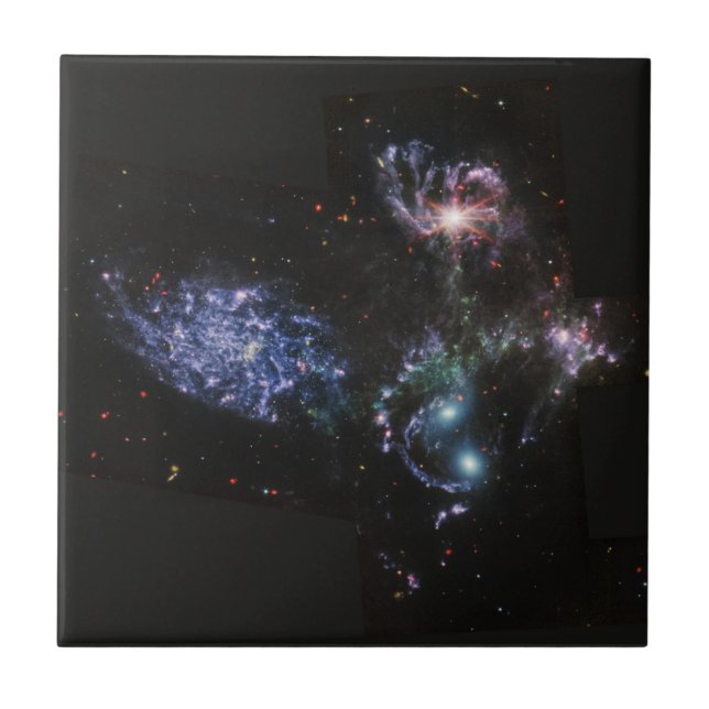 Carreau JWST James Webb Télescope spatial Quintet de Steph (Devant)