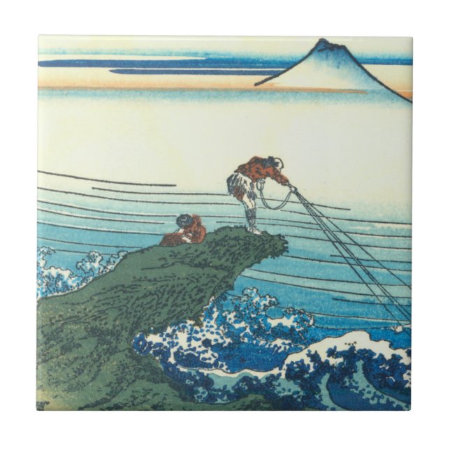 Carreau Kajikazawa en province de Kai (Devant)