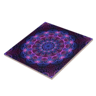 Carreau Kaleidoscope Apophyse Coeurs Mandala