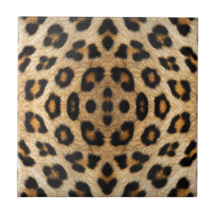 Carreau Kaleidoscope Leopard Fur Motif