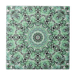 Carreau Kaliedoscope marocain géométrique de style ornemen