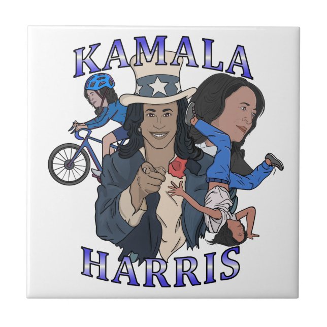 Carreau Kamala Harris Bootleg Rap (Devant)