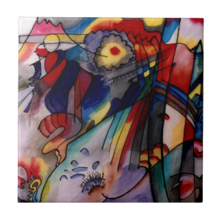 Carreau Kandinsky 1913 Peinture Abstraite