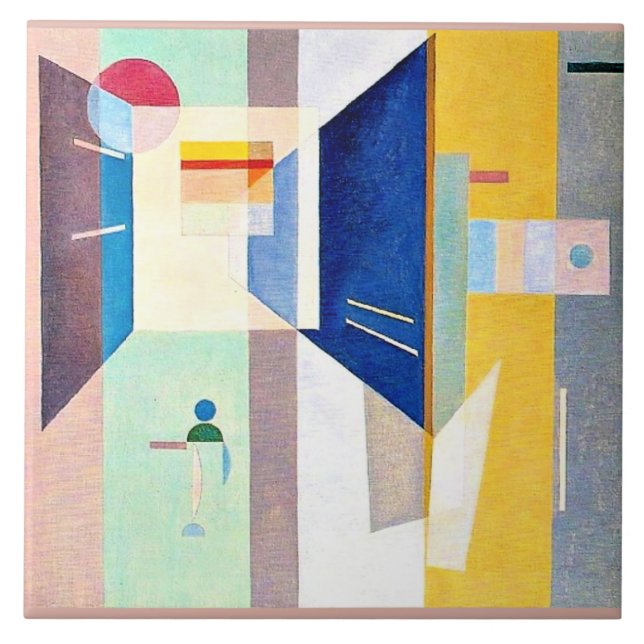 Carreau Kandinsky - Après droite - à gauche, (Devant)