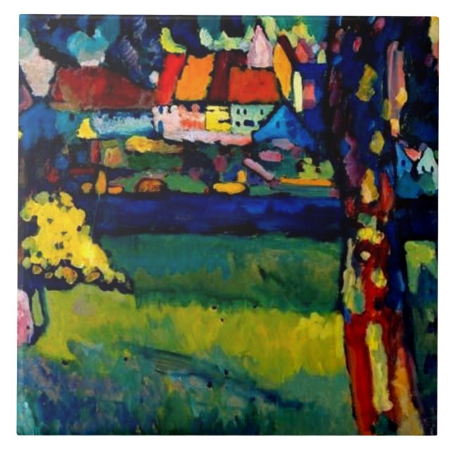 Carreau Kandinsky - Arbre de vie exporté (Devant)