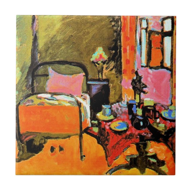 Carreau Kandinsky - Chambre à coucher à Aintmillerstrasse, (Devant)