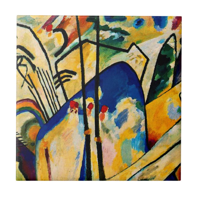 Carreau Kandinsky - Composition IV (Devant)