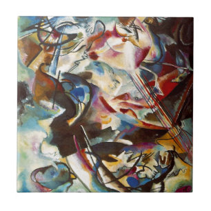 Carreau Kandinsky Composition VI Peinture Abstraite