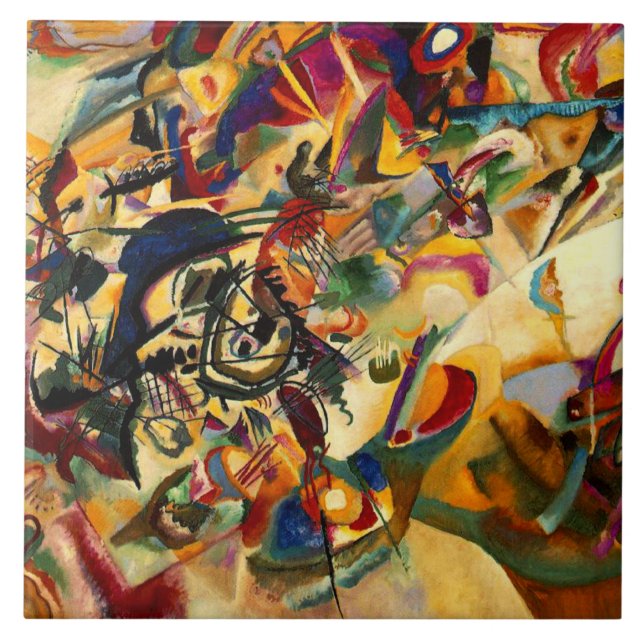 Carreau Kandinsky - Composition VII (Devant)