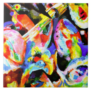 Carreau Kandinsky - Improvisation d'inondation