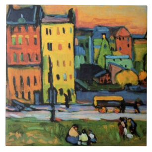 Carreau Kandinsky - Maisons à Munich,