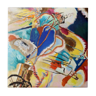 Carreau Kandinsky Moderne peinture Abstraite