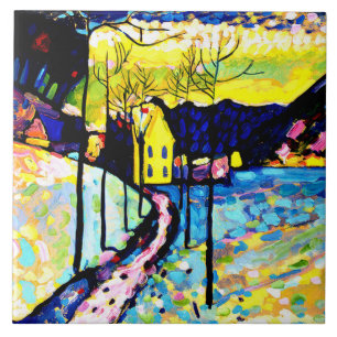 Carreau Kandinsky - Paysage hivernal
