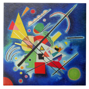 Carreau Kandinsky - Peinture Bleue
