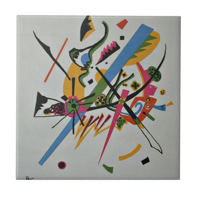 Carreau Kandinsky - Petits Mondes, 1922 (Devant)