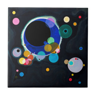 Carreau Kandinsky Plusieurs Cercles Artwork