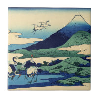 Katsushika Hokusai - Umegawa dans la province de S