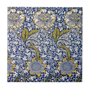 Carreau Kennet par William Morris, Art Textile Vintage