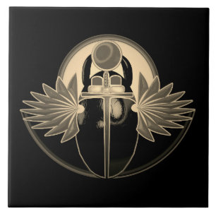 Carreau Kherpi Dieu du soleil levant, Egypte ancienne