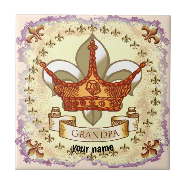 Carreau King Grand-père (Devant)