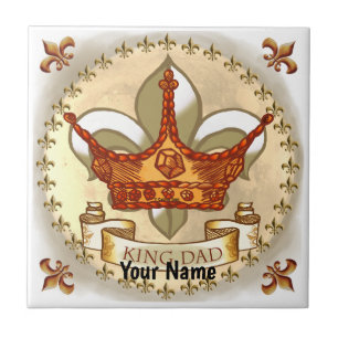 Carreau King Papa Royal Crown